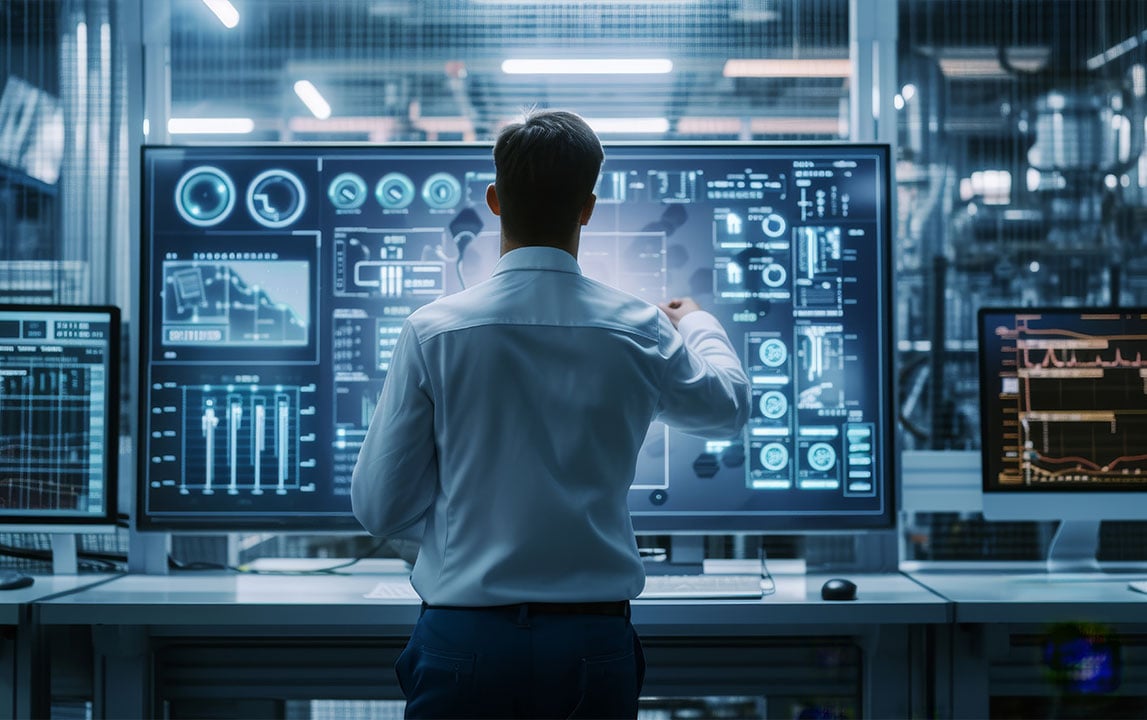 Analytics dashboard showcasing real-time alerts​