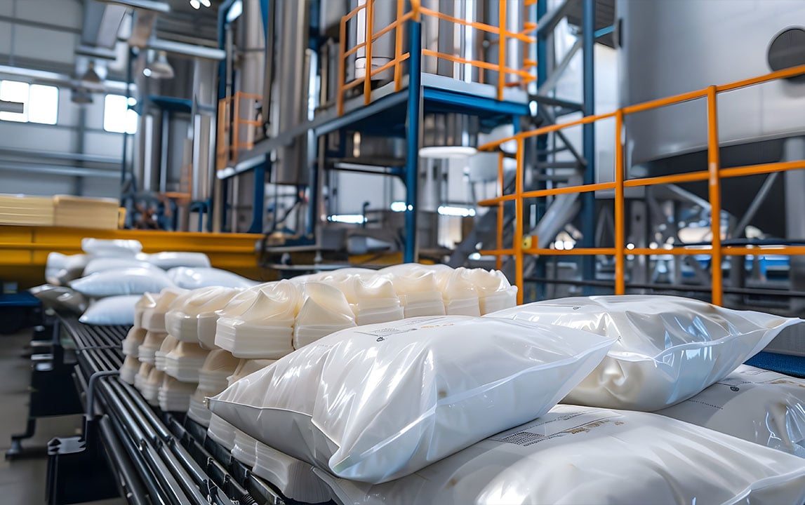 Loading and unloading process being monitored​